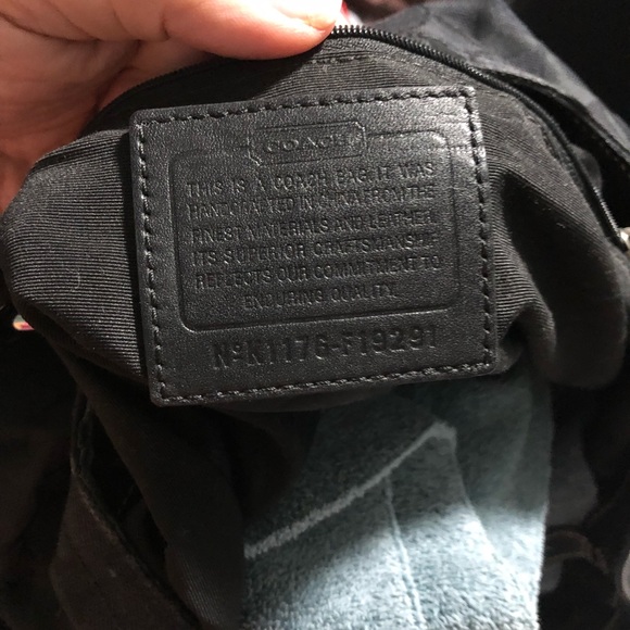 Large black Coach bag - Picture 4 of 4